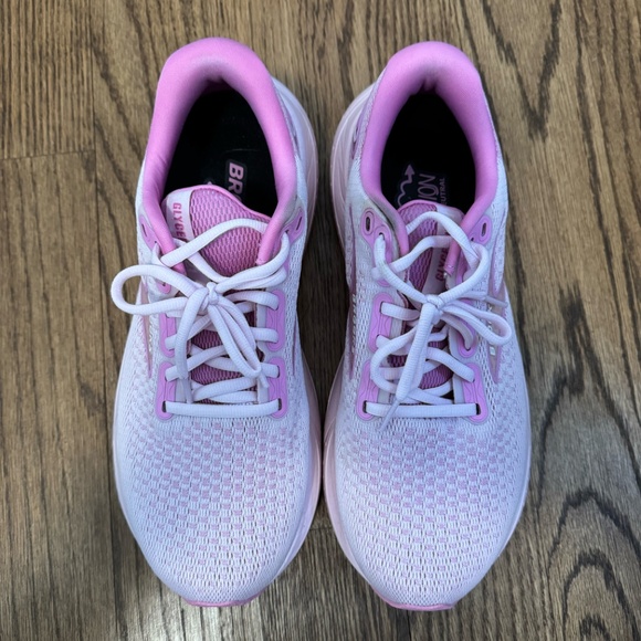 Brooks Women’s Glycerin 21 Neutral Running Shoe - Pink Lady/Fuchsia Pink - W10 - Picture 7 of 9